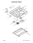 Diagram for 02 - Cooktop Parts