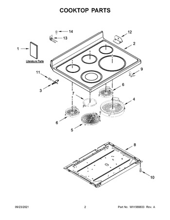 Diagram for YMER8800FW4