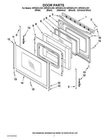 Diagram for WFE361LVQ1