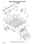 Diagram for 09 - Upper Rack And Track Parts