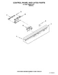 Diagram for 02 - Control Panel And Latch Parts