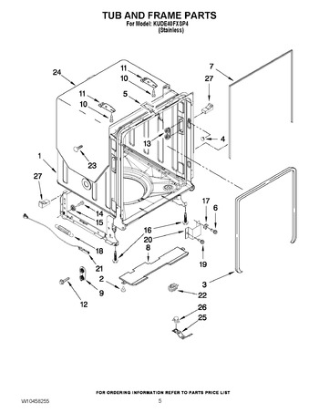 Diagram for KUDE40FXSP4