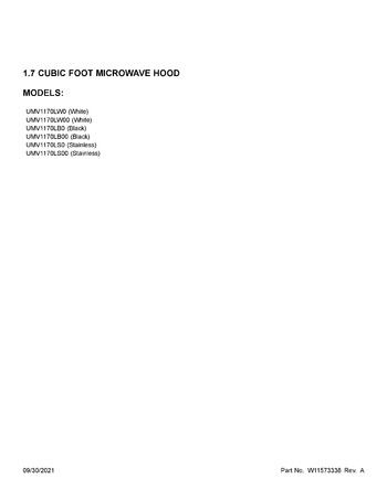 Diagram for UMV1170LS00