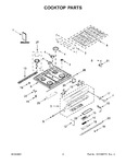 Diagram for 02 - Cooktop Parts