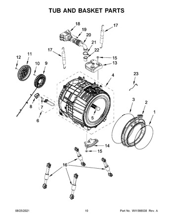 Diagram for WFW862CHC4