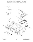 Diagram for 02 - Burner Box And Grill Parts