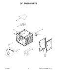 Diagram for 05 - 30" Oven Parts