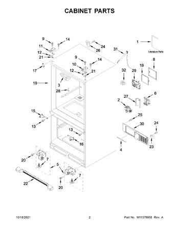 Diagram for WRF540CWHZ07