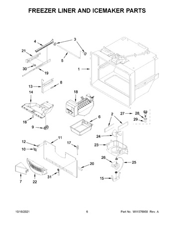 Diagram for WRF540CWHZ07