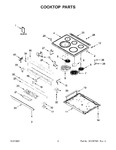 Diagram for 02 - Cooktop Parts