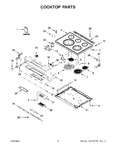 Diagram for 02 - Cooktop Parts