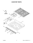 Diagram for 02 - Cooktop Parts