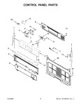 Diagram for 03 - Control Panel Parts