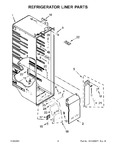 Diagram for 03 - Refrigerator Liner Parts