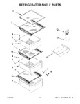 Diagram for 04 - Refrigerator Shelf Parts