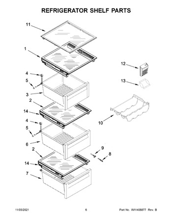 Diagram for KRSF705HPS00