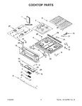 Diagram for 02 - Cooktop Parts