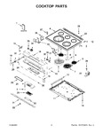 Diagram for 02 - Cooktop Parts