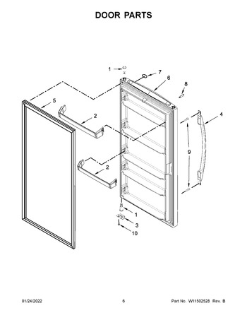 Diagram for WZF57R16FW06