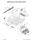 Diagram for 09 - Upper Rack And Track Parts