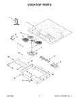 Diagram for 02 - Cooktop Parts