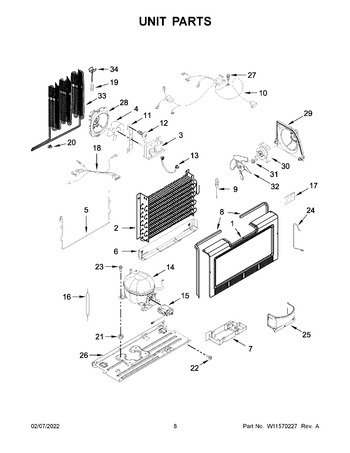 Diagram for WRR56X18FW05