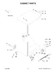 Diagram for 02 - Cabinet Parts