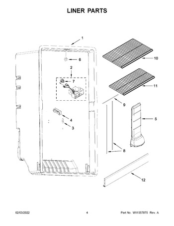 Diagram for WZF34X16DW08