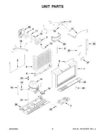 Diagram for WZF34X16DW08