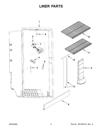 Diagram for WZF56R16DW08