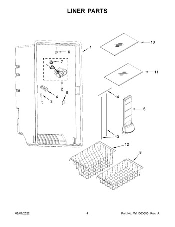 Diagram for WSZ57L18DM06