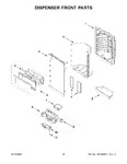 Diagram for 09 - Dispenser Front Parts