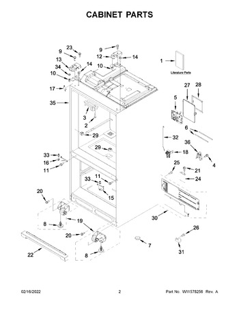 Diagram for WRF757SDHZ03