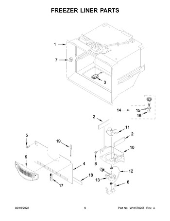 Diagram for WRF757SDHZ03