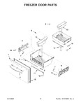 Diagram for 06 - Freezer Door Parts