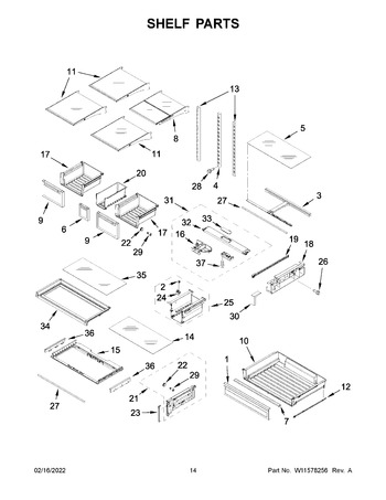 Diagram for WRF757SDHZ03