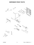 Diagram for 09 - Dispenser Front Parts