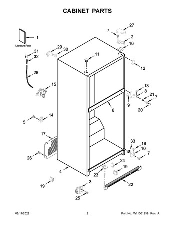 Diagram for WRT311FZDM02