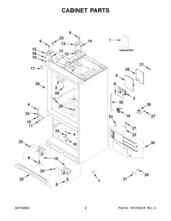 Diagram for WRF767SDHZ03