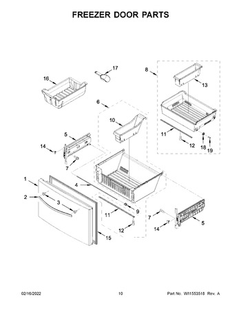 Diagram for WRF767SDHZ03