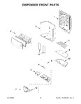 Diagram for 09 - Dispenser Front Parts