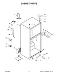 Diagram for 02 - Cabinet Parts