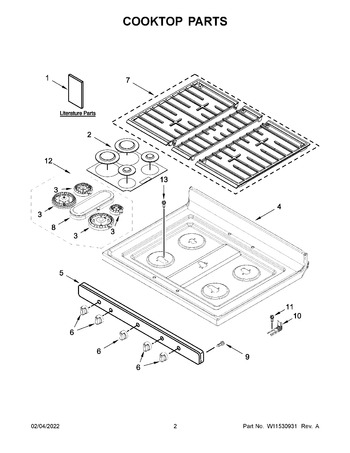 Diagram for WFG550S0HZ3