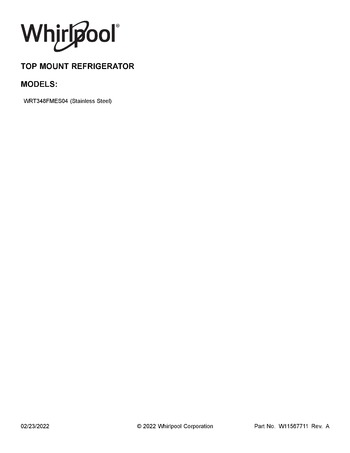 Diagram for WRT348FMES04