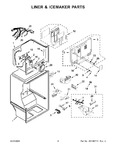 Diagram for 03 - Liner & Icemaker Parts