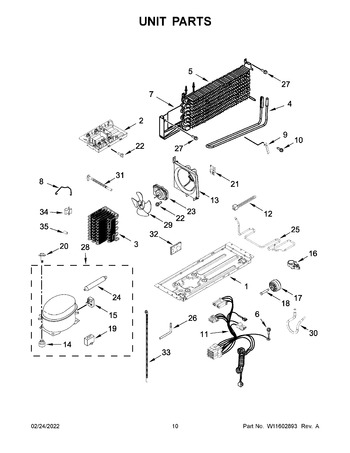 Diagram for WRT108FFDB01