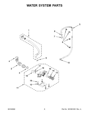 Diagram for WFW5605MC0