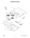 Diagram for 02 - Cooktop Parts