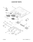 Diagram for 02 - Cooktop Parts