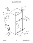 Diagram for 02 - Cabinet Parts